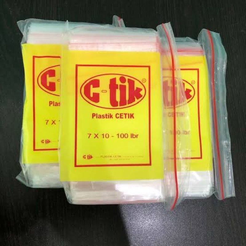 C-Tik Plastik Klip 7x10 / plastik klip 7x10 / plastik klip c-tik 7x10 / klip 7 x 10