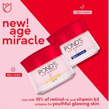 Ponds Age Miracle  Day &amp; Night Cream 50g