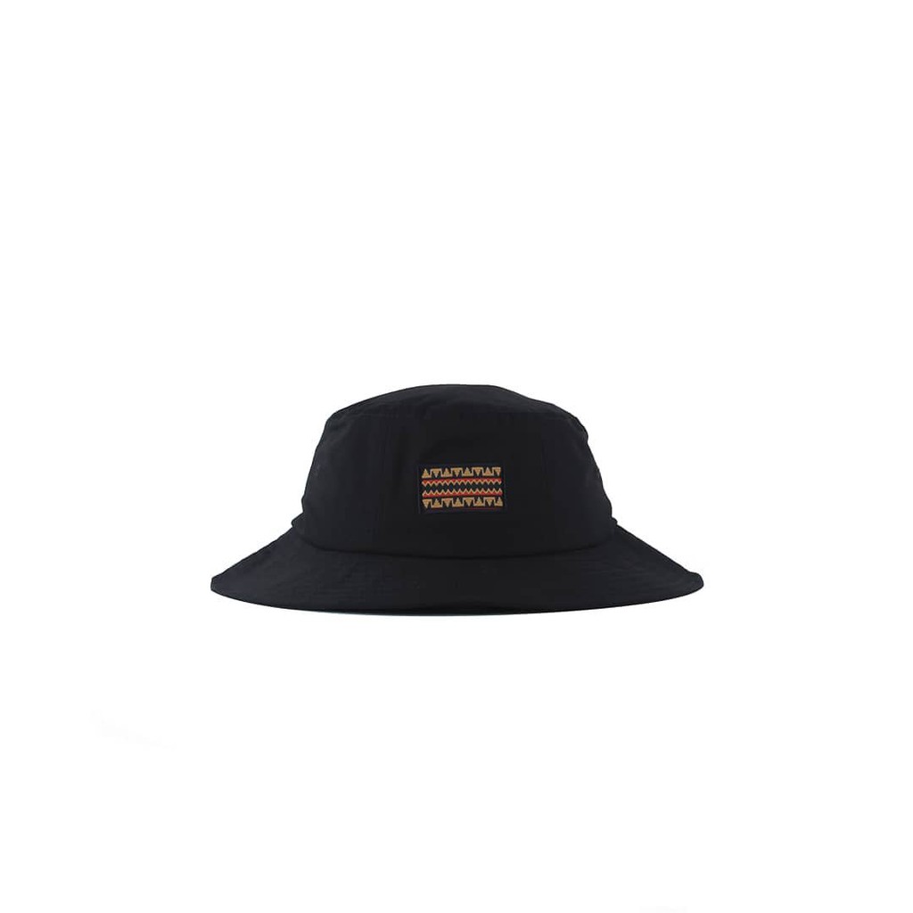 TOPI BUCKET PRIA WANITA - KAWAY TAP BUCKET BLACK