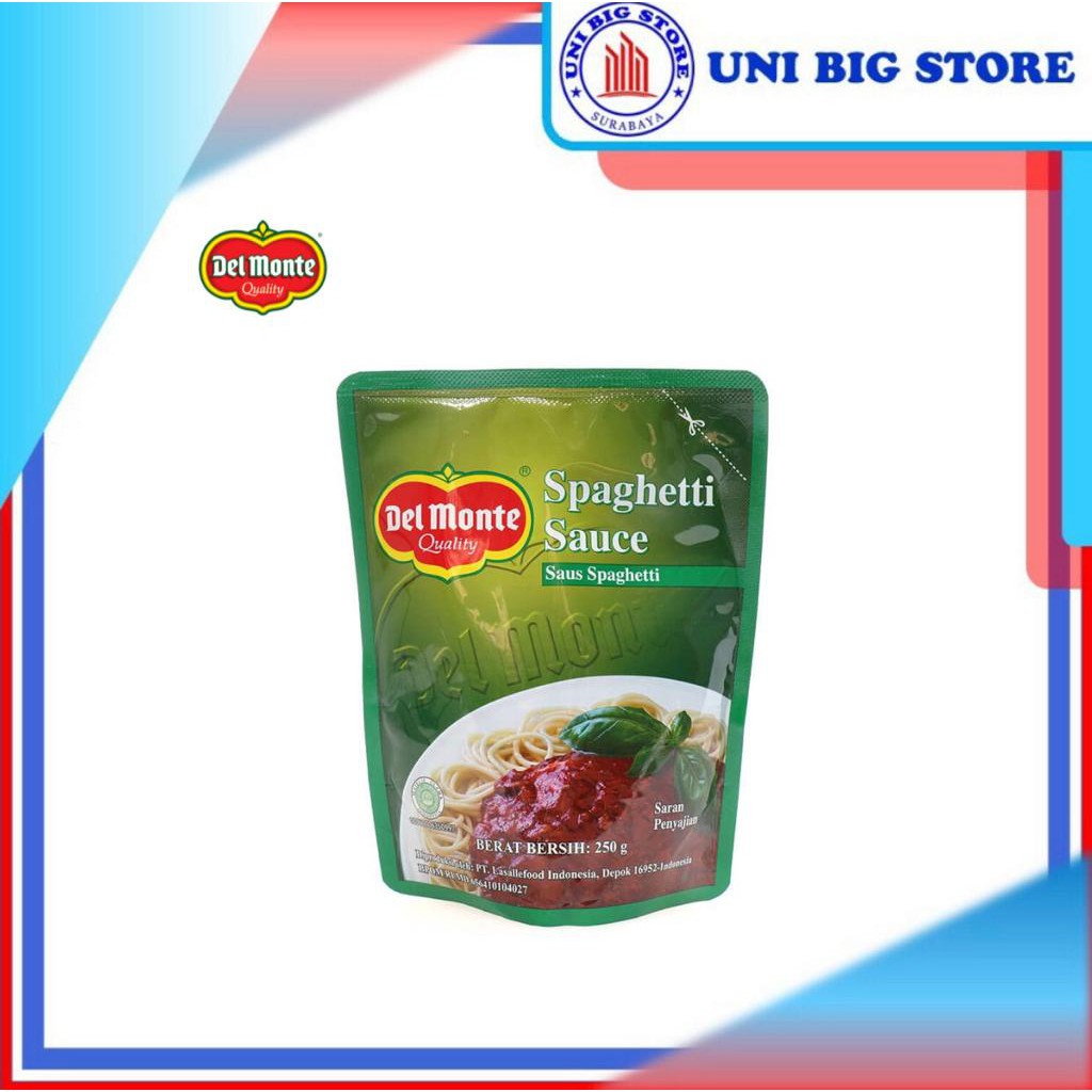 

Delmonte Del Monte Saus Spaghetti Sauce 250 gr Pasta