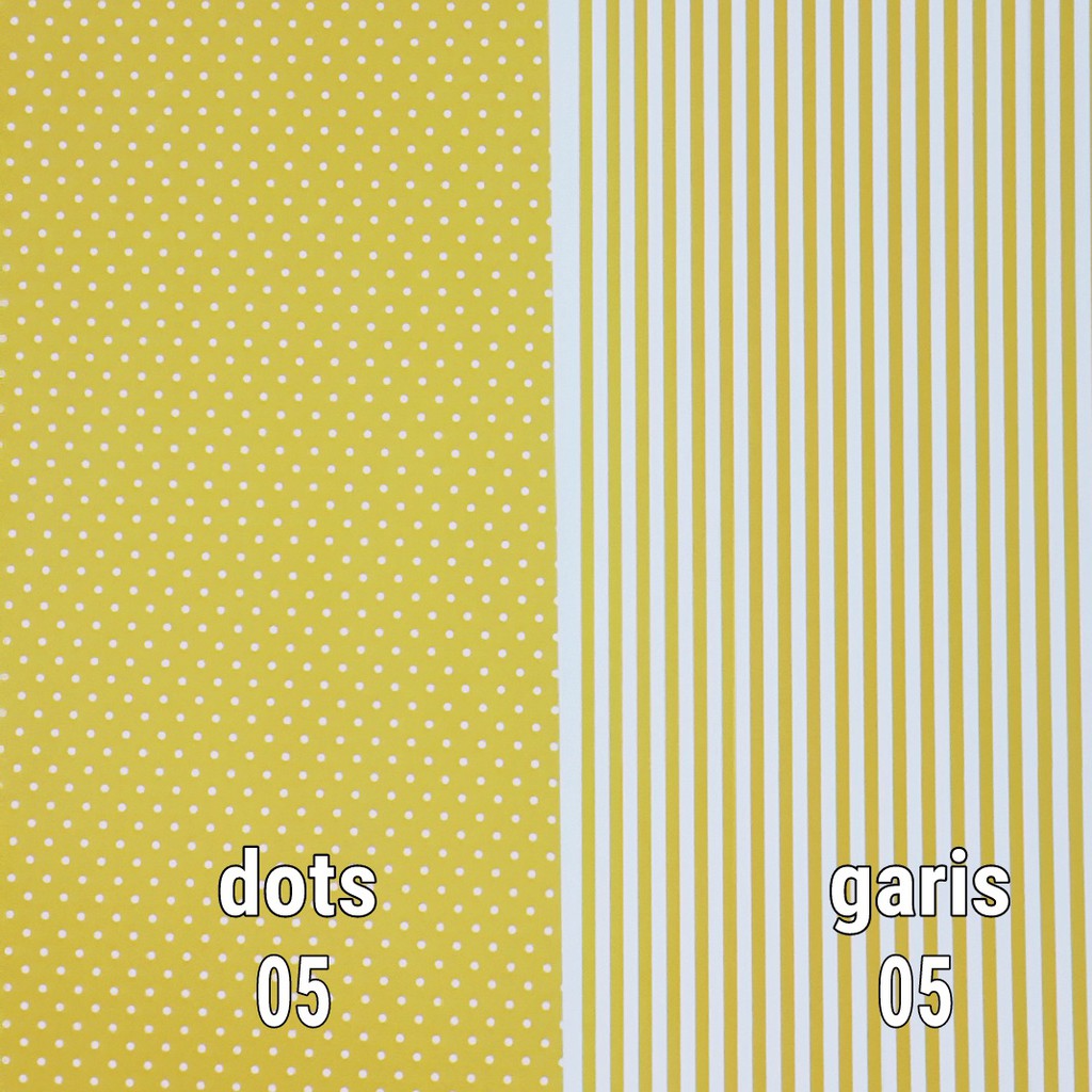 

TOKO ANQA-Kertas kado Papyrus GARIS 05 warna Kuning Uk. 48 x 65 cm 100 gsm