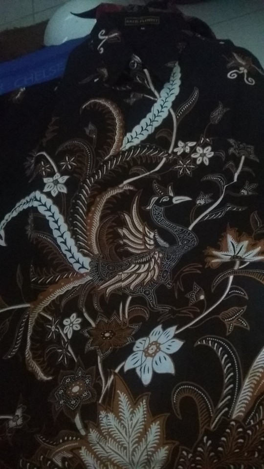 Cendrawasih Sogan Kemeja Batik Pria Slimfit Katun Primisima Full Furing