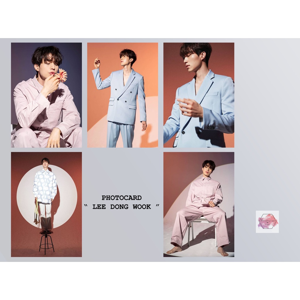 LEE DONG WOOK - PHOTOCARD KACTOR isi 5pcs