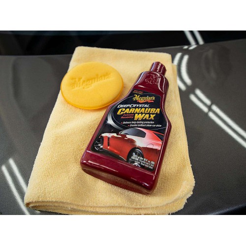 MEGUIARS Deep Crystal Carnauba Wax Efek Daun Talas Kilap Tinggi MURAH