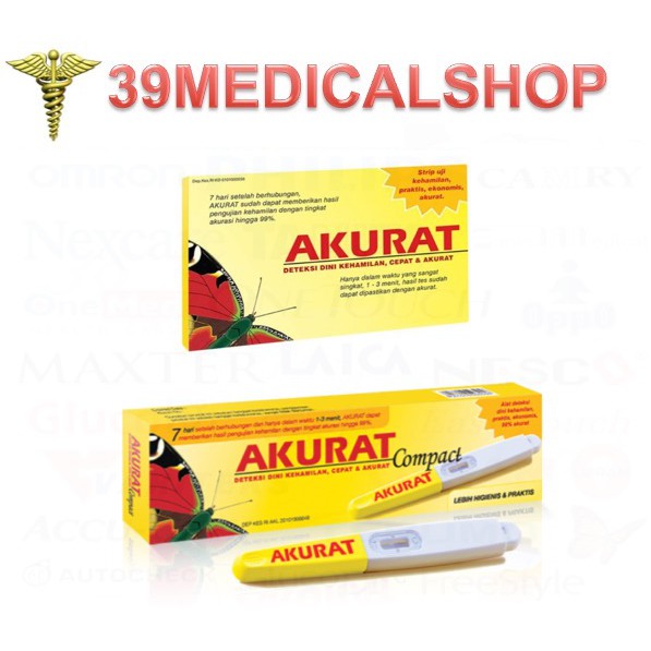 TEST HAMIL AKURAT - TEST PACK - AKURAT STRIP - AKURAT COMPACT