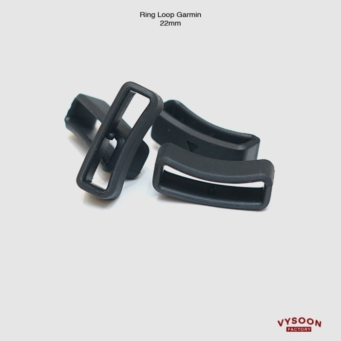 Ring Loop / Ring Karet Rubber Jam Tangan Universal / Jam Garmin 22mm