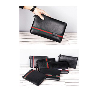 Ennwen W11 Business Clutch Model Parma / Tas tangan Handbag Dompet Pria dan Wanita