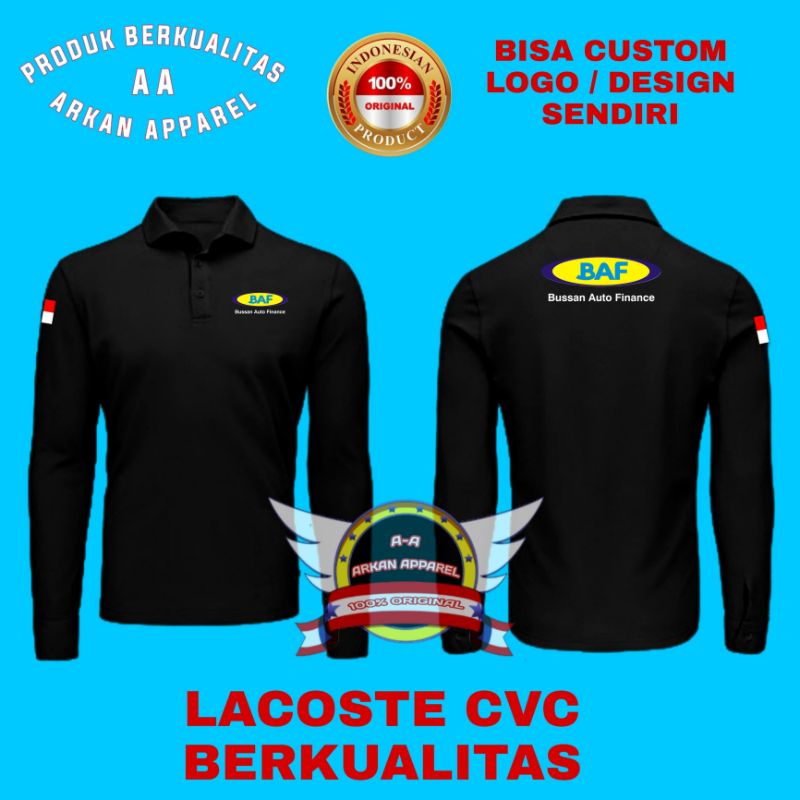 KAOS KERAH BUSSAN AUTO FINANCE KAOS POLO SHIRT BAF