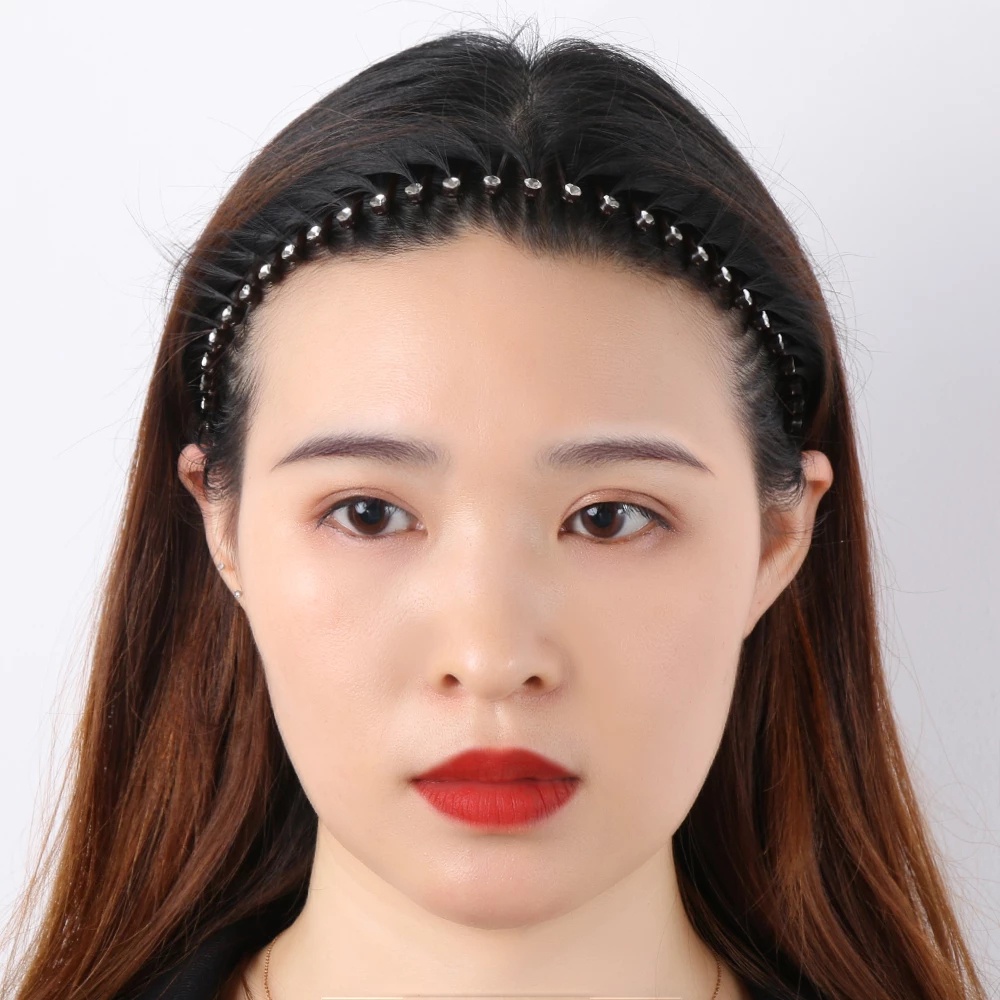 Sisir Jepit Rambut Berlian Imitasi Gaya Korea Untuk Wanita