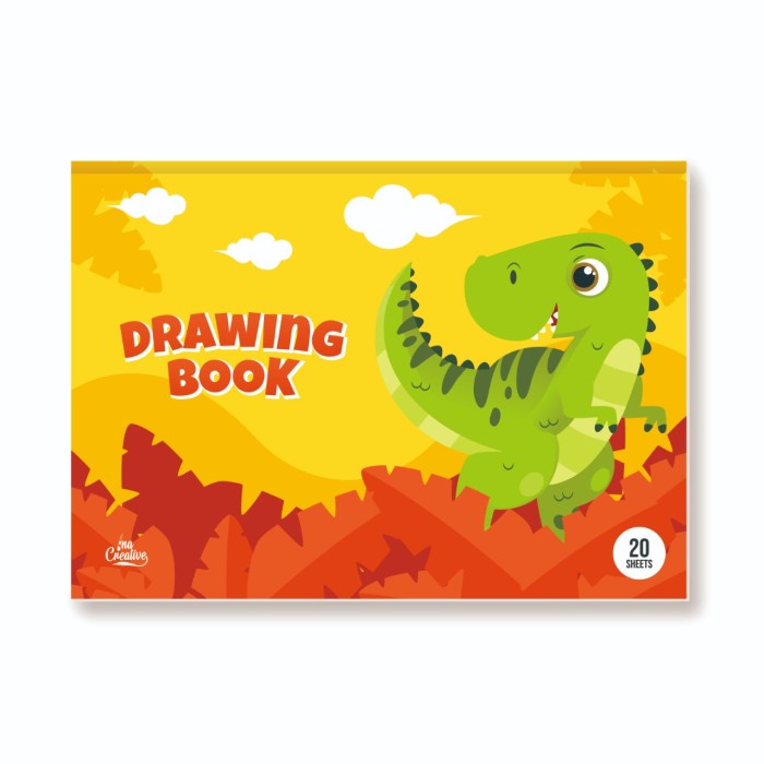 

Sketsagambar- Drawing Book / Buku Gambar A4 Ina Creative 20 Sheets - Ikan -Buku-Gambar-Sketsa.