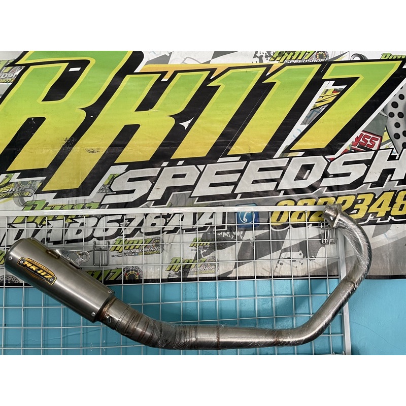knalpot herex original rk117 racing muffler
