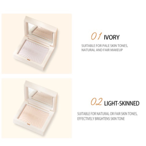 LAMEILA Makeup Pressed Powder Oil Control Waterproof Lasting Concealer Moisturizing Trimming 5080