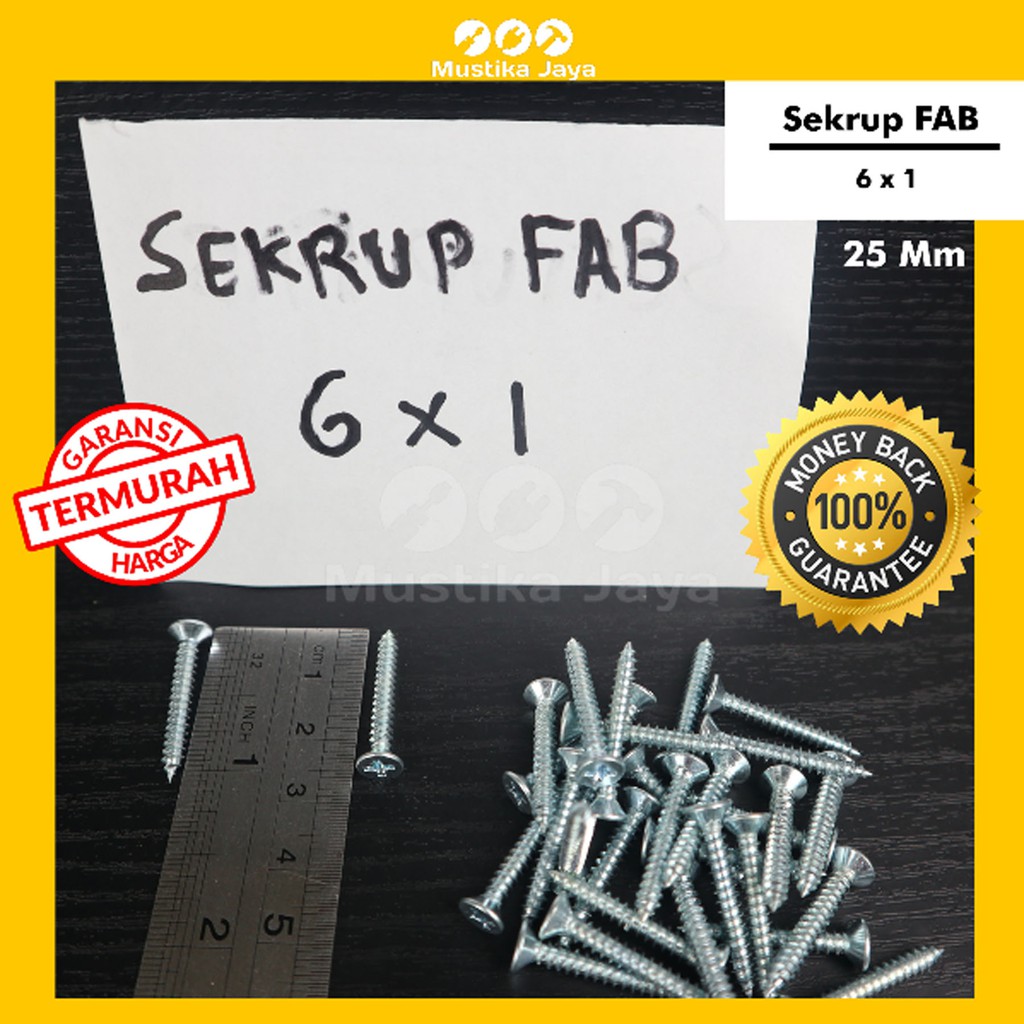 Sekrup FAB 6 x 1