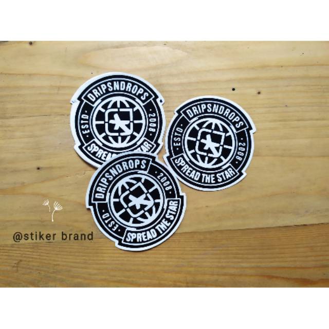 

Stiker brand/stiker distro/stiker graftac DripsNDrops anti air