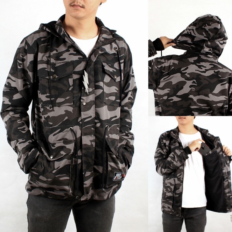 Jaket Parka Army Pria / Parka Army / Jaket Parka Army