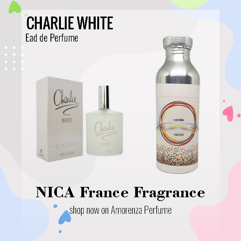 Bibit Parfum Murni CH4RLIE WHITE - GRAND Nica Fragrance 500ml Segel Pabrik