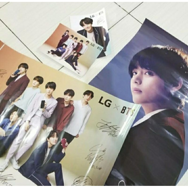 Poster BTS X LG [Official]