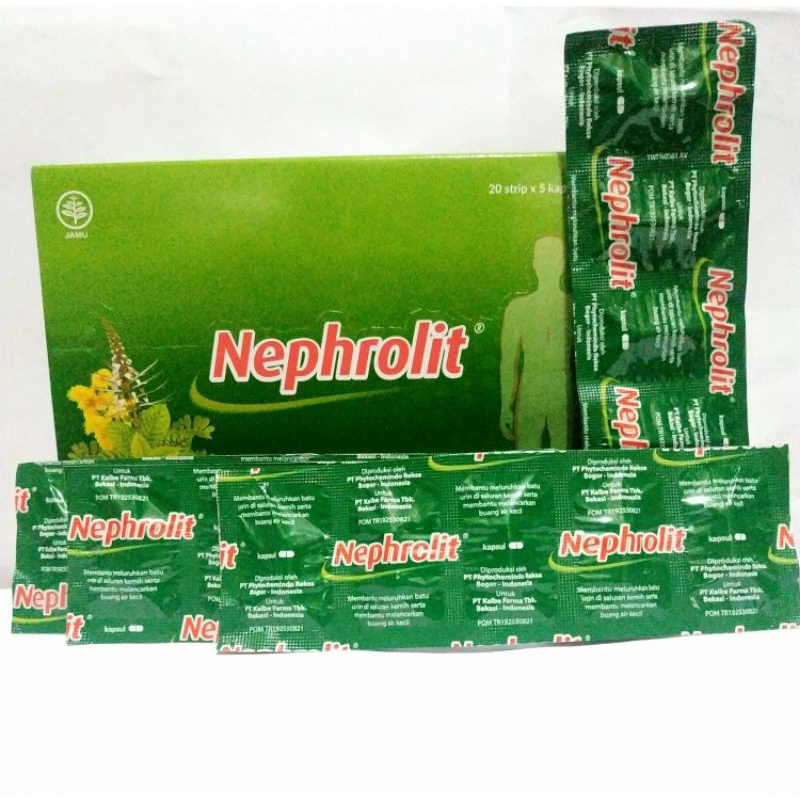 NEPHROLIT 1 STRIP @5 kapsul NEPROLIT