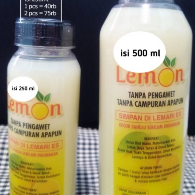 

Lemon peras murni 100%
