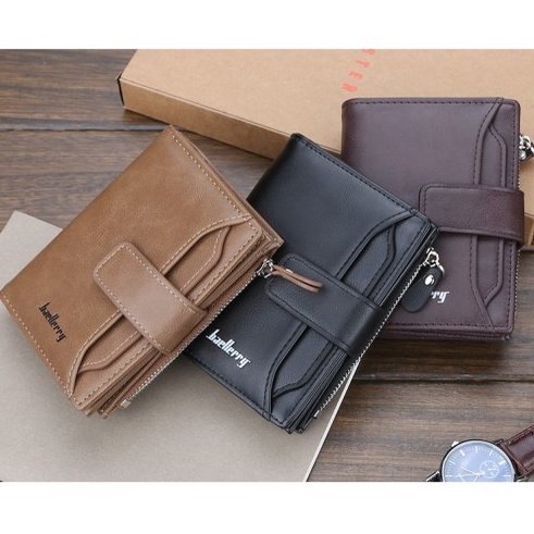 DOMPET BAELLERRY RETRO LEATHER D3218 PRIA / WANITA ORIGINAL