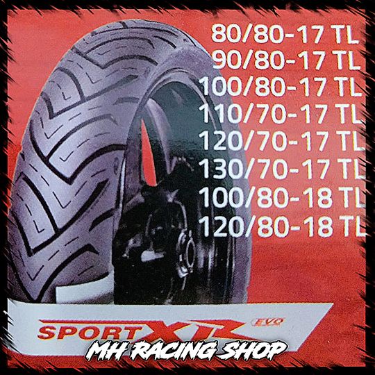 BAN FDR 130-70-17 SPORT XR EVO TUBELES FDR 130 70 17 SPORT XR EVO