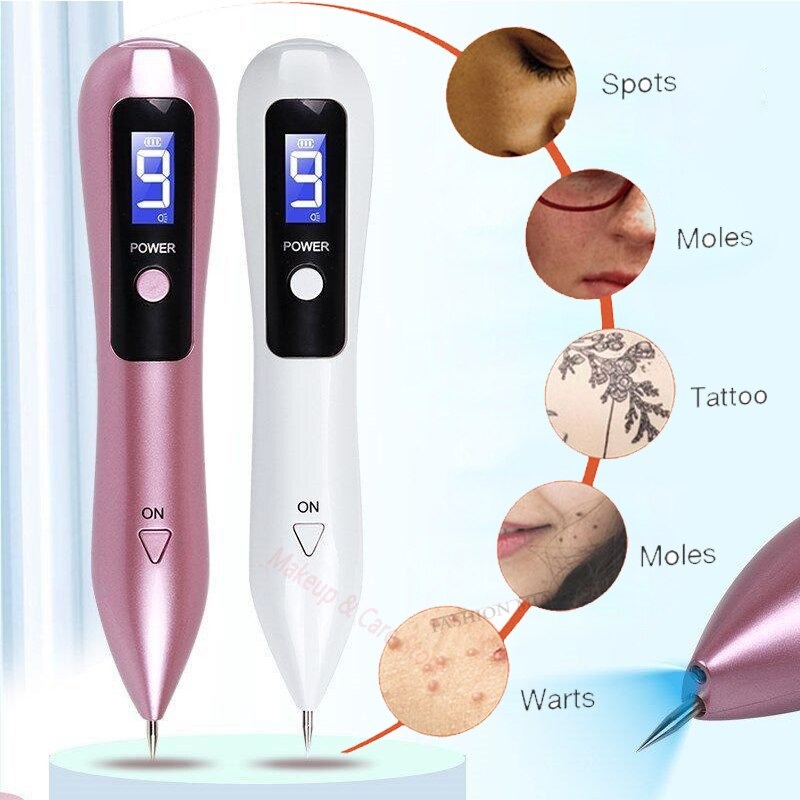 Alat Pen Laser Portable Plasma Penghilang Jerawat Tatto Bintik Bintik Hitam Dark Spot Wajah