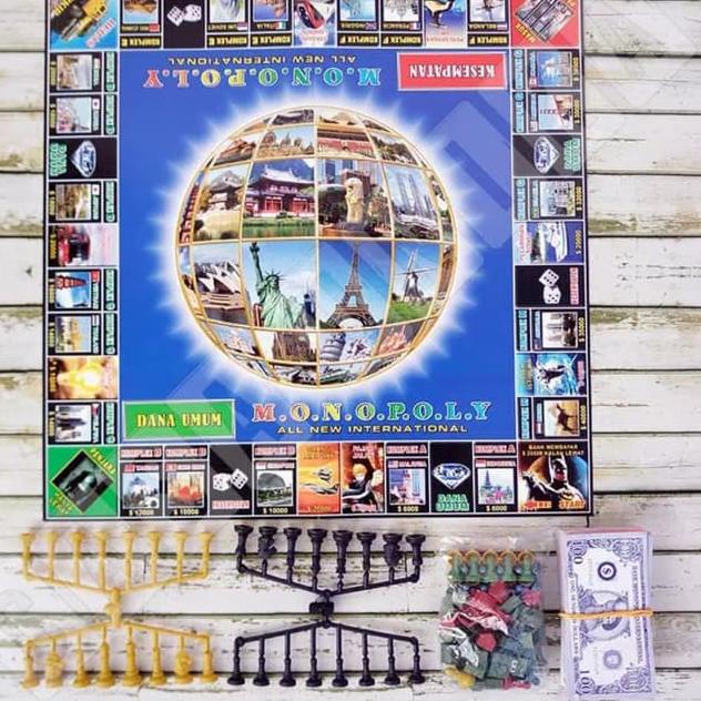 Update Monopoly 5 in 1 - Board Game Mainan Keluarga