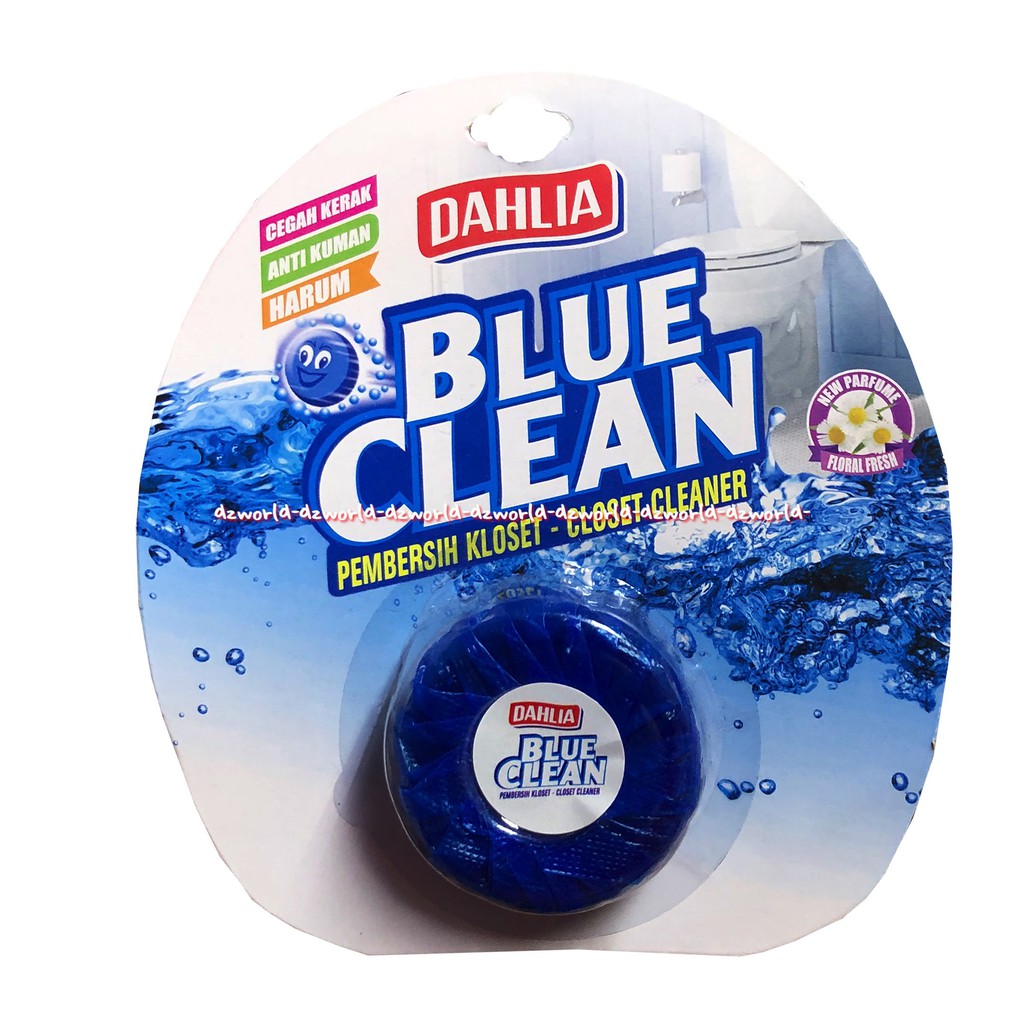 Dahlia Blue Clean Pembersih Kloset Closet Cleaner Blue Air Biru Di Toilet