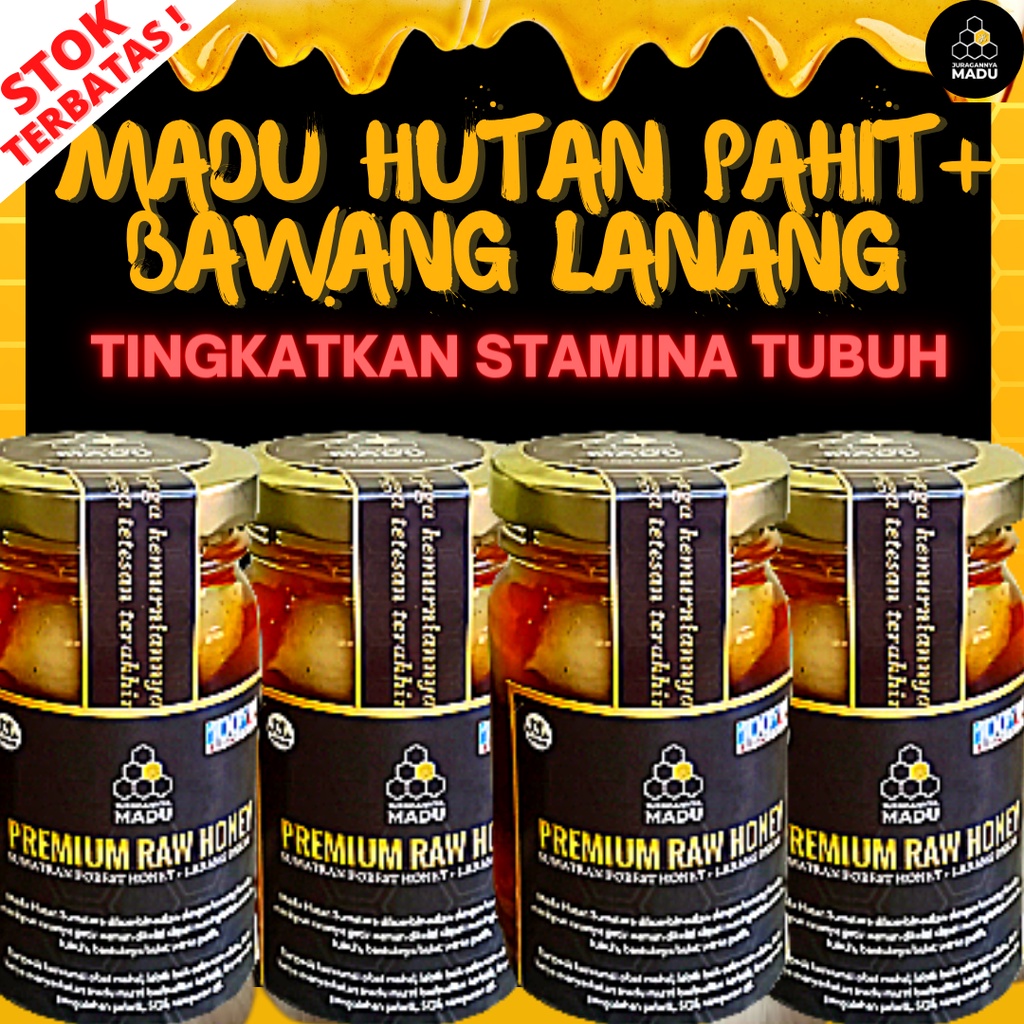 

BAWANG LANANG (TUNGGAL) + MADU HUTAN PAHIT SUMATERA HUBUNGAN BADAN JADI LEBIH NIKMAT 1 KG