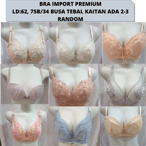 Bra Wanita Import Kualitas Premium Fashion Wanita Nyaman  TERMURAH