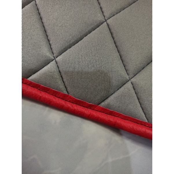 LAYzz Alas dasbord Mobil Agya Ayla Taplak Dasbord Kulit Sintetis aksesoris mobil Cover dasbord kulit