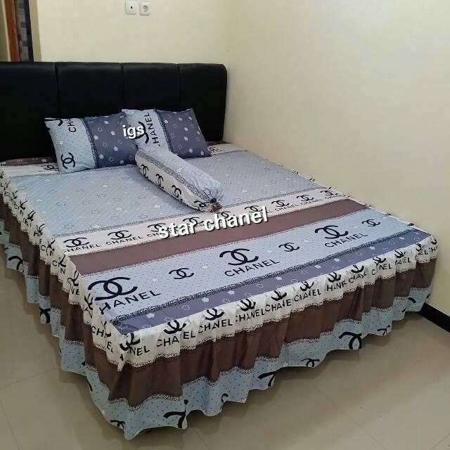 Sprei rumbai star chanel