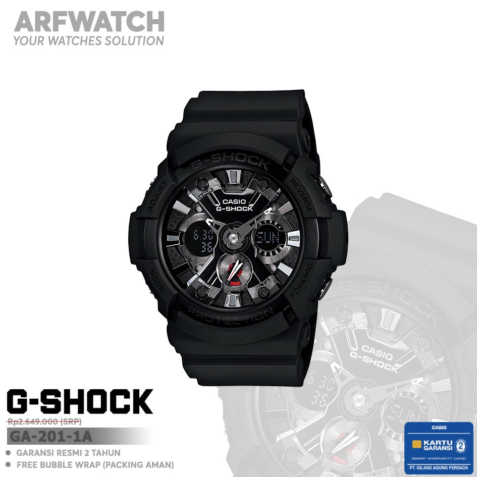 Casio G-Shock GA-201-1A / GA-201-1ADR Original