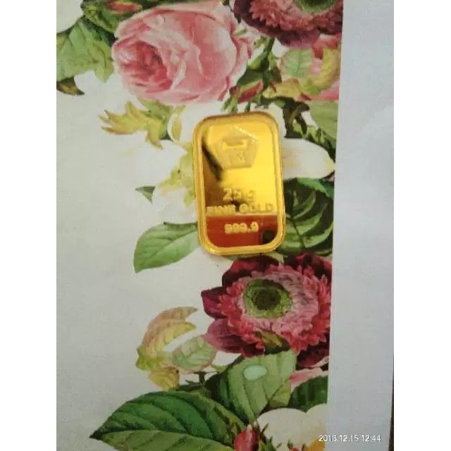 Emas batangan fine gold (replika)