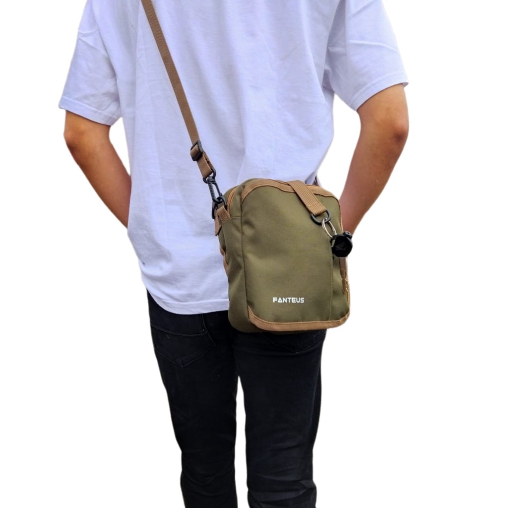 Tas Paha Meepo Tas Selempang Multyfungsi Tas Mini Outdoor Tas Touring Pria Wanita