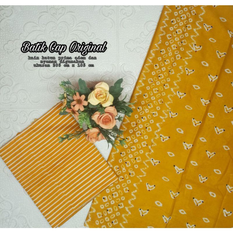 Kain Batik Kuning Kunyit Batik Cap Kuning Kain Batik Cap Kuning Batik Cap Kain Batik Cap Bahan Batik