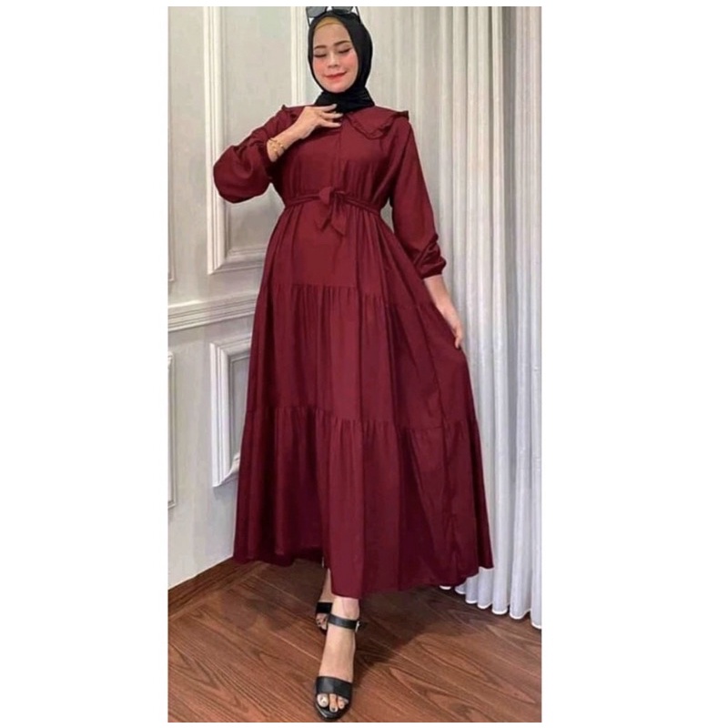 FELOW DRESS MAXY RAYON-1