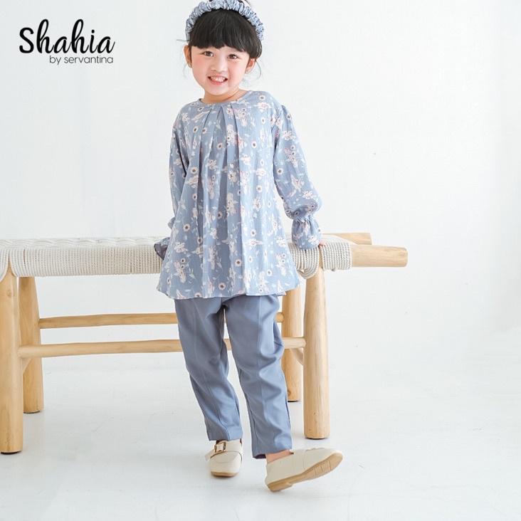 (SALE) SHAHIA - Elena Oneset Setelan Celana Anak