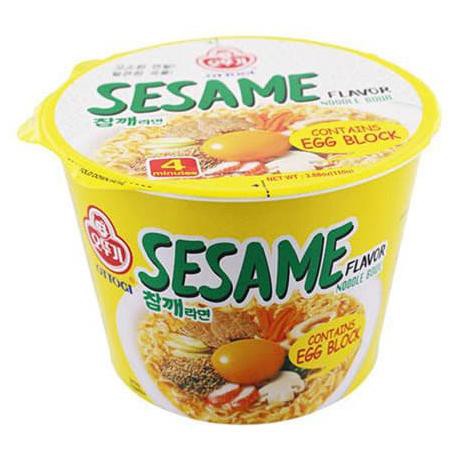

Terlaris# Ottogi Sesame Ramen Cup - Ramyun Wijen Korea