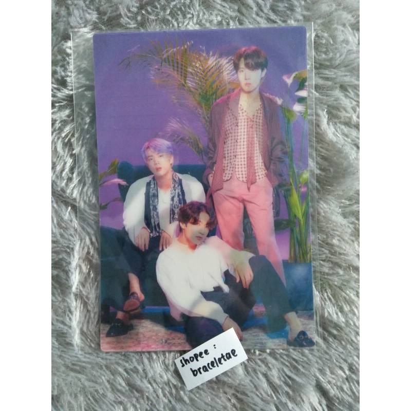 BTS 5TH MUSTER JAPAN LENTICULAR UNIT JIN, JUNGKOOK, JHOPE OFFICIAL