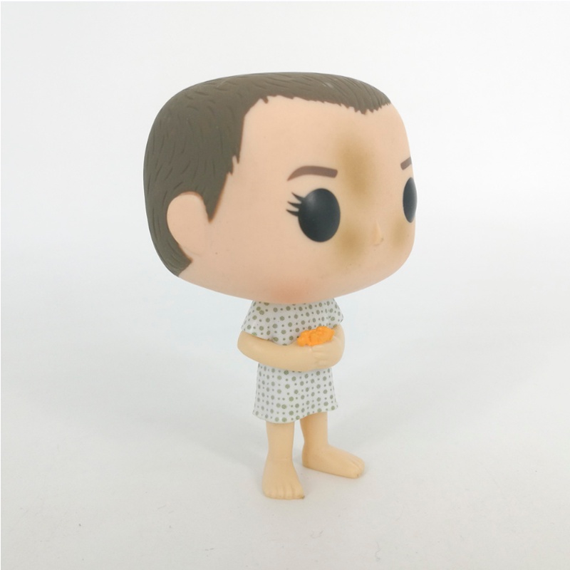 New Stranger Things Keychain Demogorgon Toy Eleven Hospital Gown Collectible Figure With Box