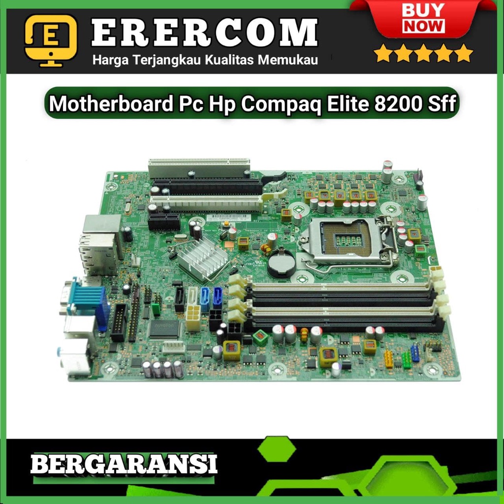 Motherboard Mobo Mainboard Pc Intel Ddr3 build up 1155 Hp compaq Elite 8200 Small Original Murah