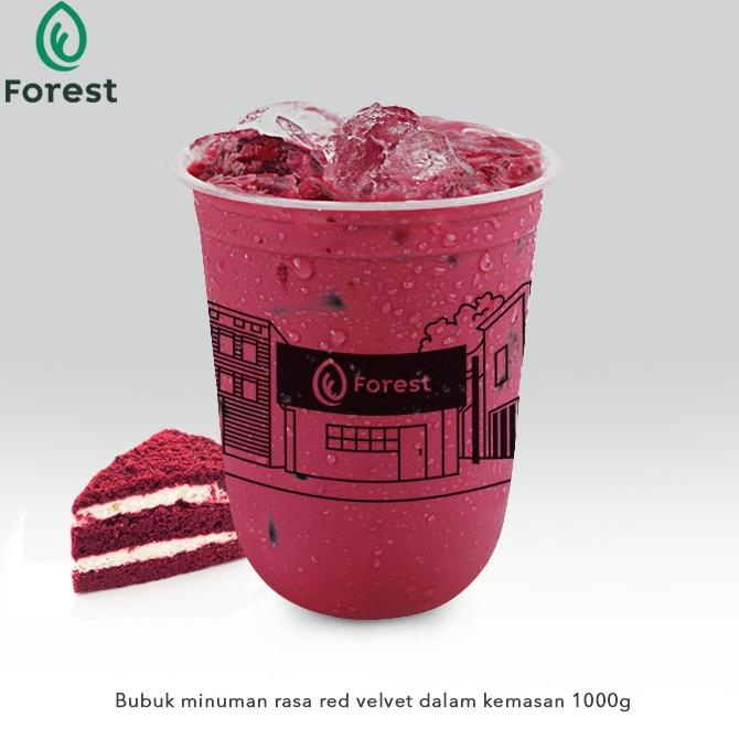 

Bubuk Minuman RED VELVET Powder - FOREST Bubble Drink