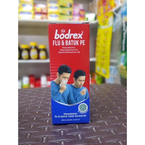 Bodrex Flu &amp; Batuk PE Sirup 60ML/Obat Demam/Sakit Kepala/Batuk Tidak Berdahak