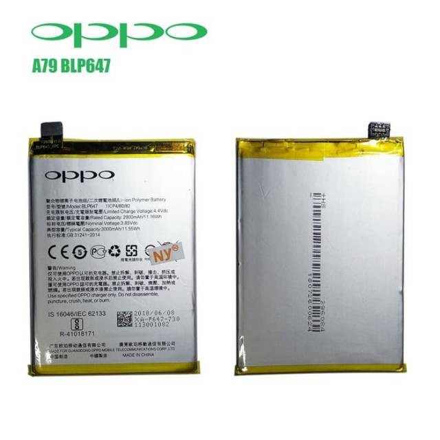 Battery Batre Baterai Oppo A79 BLP647 BLP-647 BLP 647