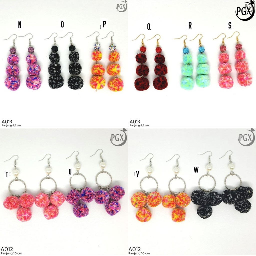 PGX Anting Hijab Panjang Aksesoris Fashion Jilbab Korea - A011