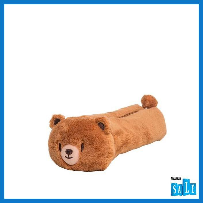 

GNAPMELES- WIGGLO ROUND PENCIL CASE FLUFFY BEAR -ORIGINAL.