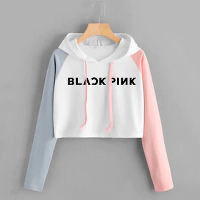 sweater blackpink crop