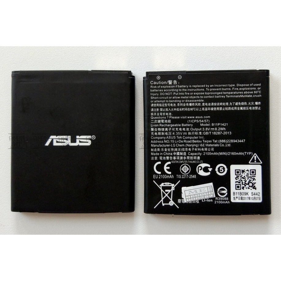 Battery Batere Batre Baterai Asus Zenfone C 4C ZC451CG Z007 B11P1421