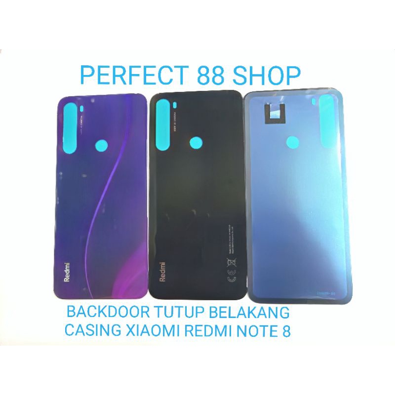 BACKDOOR XIAOMI REDMI NOTE 8 / TUTUP BELAKANG XIAOMI REDMI NOTE 8